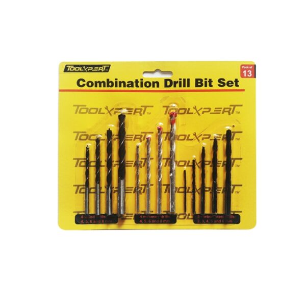 Combination Drill Bit Set 13pk