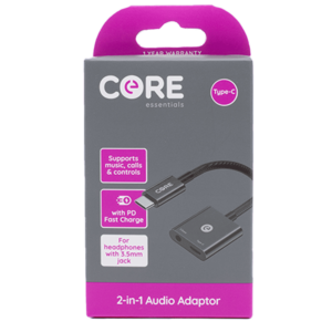 Core 2 in 1 Audio Adaptor