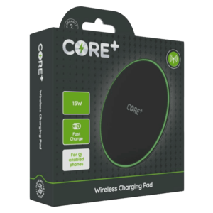 Core+ Wireless Charging Pad 15W Fast Charge