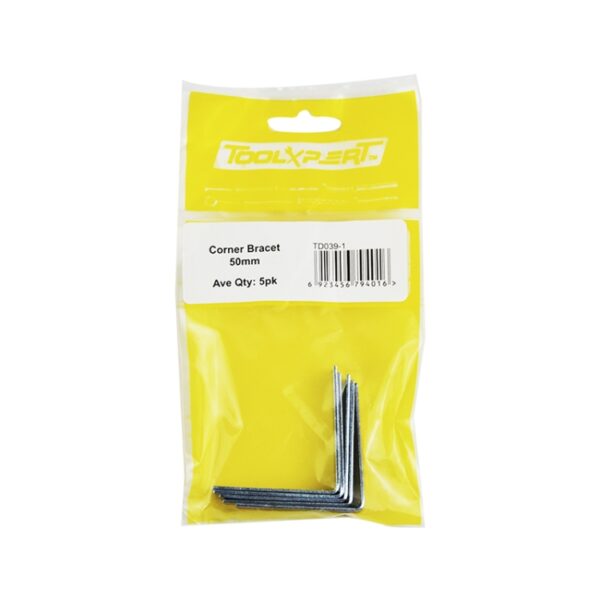 Corner Bracet 50mm 5pk