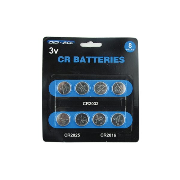 CR BATTERIES 8pk