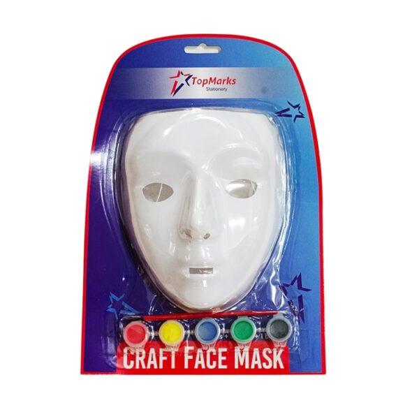 Craft Face Mask with 5 Paints