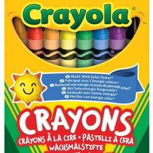 Crayola Coloured Crayons 8's