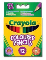 Crayola Half Length Pencils 12's