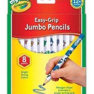 Crayola My First Jumbo Decorated Pencils 8's Hang Pack