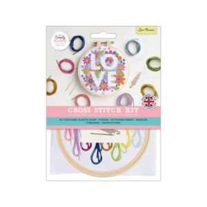 Cross Stitch Kit - Love Flowers