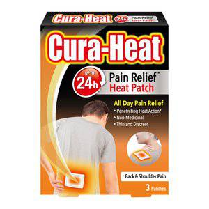 Cura-Heat Back & Shoulder Pain 3's