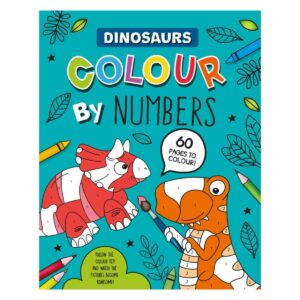 Dinosaur Colour By Numbers