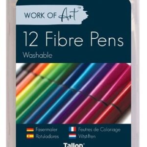 Easynote Washable Fibre Pens 12's