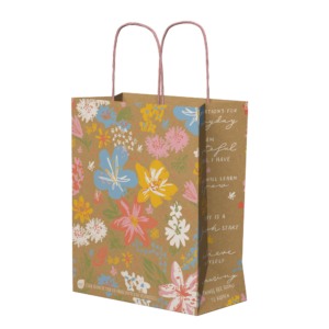 ECO Nature Medium Gift Bag - Floral