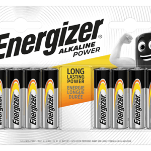 Energizer AA Alkaline Power Batteries 8pk