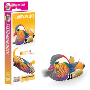 EUGY Mandarin Duck 3D Craft Kit