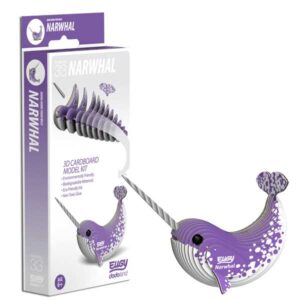 EUGY Narwhal 3D Craft Kit