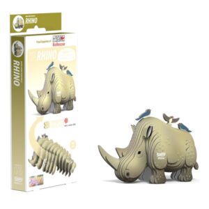 EUGY Rhino 3D Craft Kit