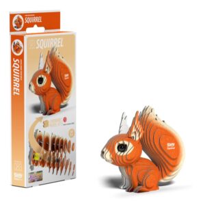 EUGY Squirrel 3D Craft Kit