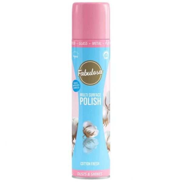 Fabulosa Multi-Surface Furniture Polish Cotton Fresh 300ml