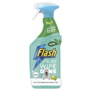 Flash Spray Wipe Done Pet Citrus Fresh 800ml