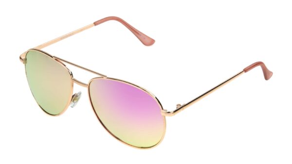 Foster Grant Sunglasses - Aviator - Shiny Pale Gold