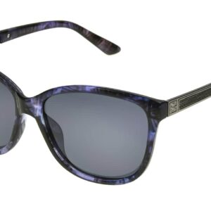 Foster Grant Sunglasses - Polarised - Cat Eye - Purple/ Pink Print