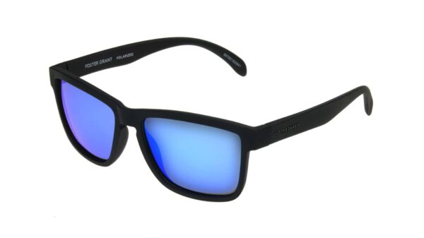 Foster Grant Sunglasses - Polarised - Rubberised Black