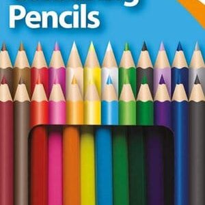 Full Length Colouring Pencils Hang Pack 24's