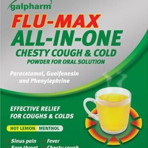 Galpharm Flu Max All-in-One Chesty Cough & Cold Sachets 10's