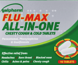 Galpharm Max Strength Cold & Flu Capsules 16's