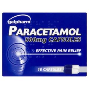 Galpharm Paracetamol 500mg Capsules 16's