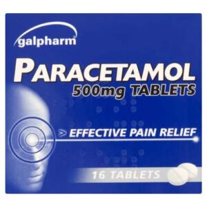 Galpharm Paracetamol 500mg Tablets 16's