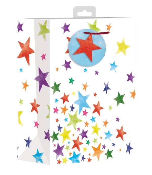 Gift Bag Extra Large - Bright Stars W330xH460xD140mm