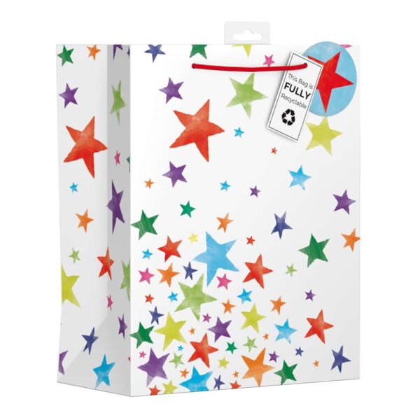 Gift Bag Large - Bright Stars W266xH330xD140mm