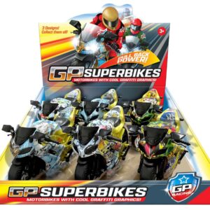 GP Superbikes Pull Back 3 Assorted CDU