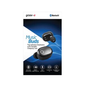 Groov-e Music Buds True Wireless with Charging Case