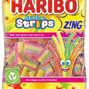 Haribo Rainbow Strips Z!ng 130g