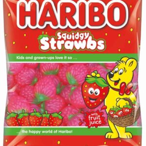 Haribo Squidgy Strawbs 160g