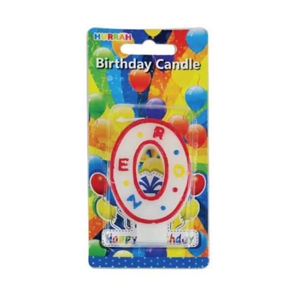 HB Number Candle 0