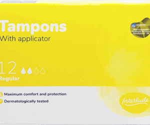 Interlude Tampons Regular With Applicator 12's