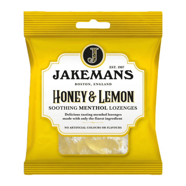 Jakemans Soothing Menthol Lozenges - Honey & Lemon Menthol 73g