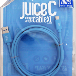 Juice USB Type-C Charging Cable Aqua 2m