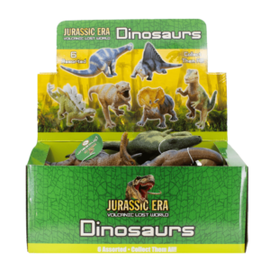 Jurassic Era Dinosaur 17-20cm 6 Assorted Designs CDU