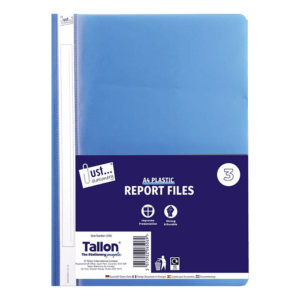 Just Stationery A4 Report Files 3 Pack