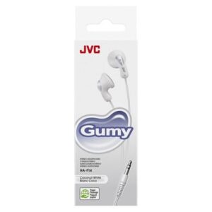 JVC Gumy Stereo Headphones - Coconut White