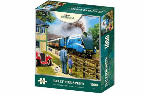 Kevin Walsh Nostalgia Built For Speed 1000 Piece Jigsaw Puzzle