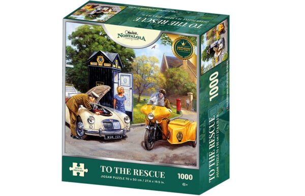 Kevin Walsh Nostalgia To The Rescue 1000 Piece Jigsaw Puzzle