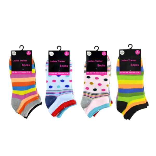 Ladies Trainer Socks 3 Pairs