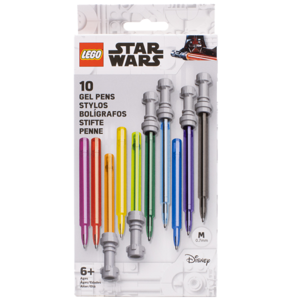 LEGO Star Wars Lightsaber Gel Pens 10's