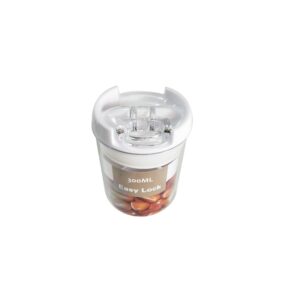 Lockable Round Container 7.5*10.5cm