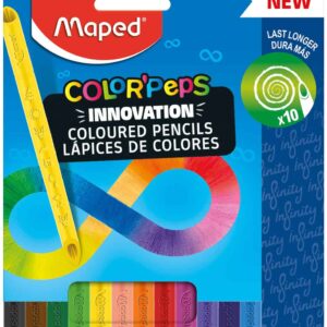 Maped Color'peps Infinity Crayons Hang Pack 12's