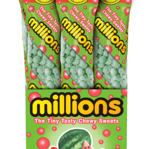 Millions Tubes Watermelon Flavour 55g Sweets