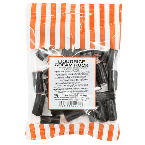 Monmore Liquorice Creamrock 140g